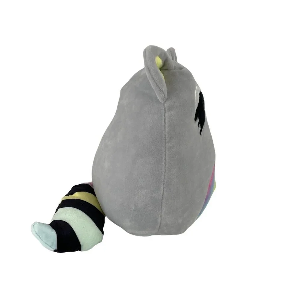 Squishmallow Max Raccoon 2021 Summer‎ Squad 8 Inch Squishy Soft Plush Toy NWT